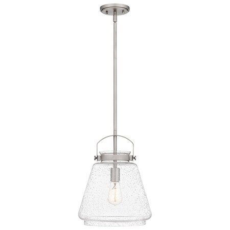 Quoizel Stella 1-Light Antique Nickel Mini Pendant STLS1512AN